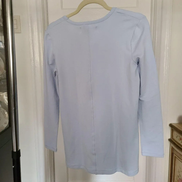 Workshop Republic Clothing Long Sleeve Front Slits Top Size Xsmall NWT - Picture 7 of 8